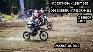 HadesOmega x Light Bee vs D36 Donner Hare Scramble 2024 C Senior Lap 1 [upl. by Anierdna]