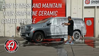 How to Wash and Maintain Your Graphene Ceramic Coated Vehicle [upl. by Nnayd]