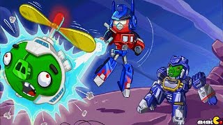 Angry Birds Transformers All Auto Birds Max Level Gameplay Part 76 [upl. by Siulegroj]