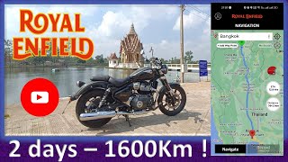 Royal Enfield Super Meteor 650 Epic Journey using Tripper Navigation Part 1 [upl. by Helbonna]