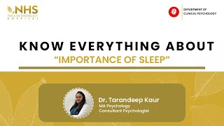 The Power of Sleep Hygiene  Dr Tarandeep’s Tips for Fixing Sleep Problems [upl. by Lehmann675]