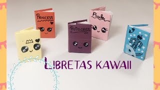 Mini libretas estilo kawaii fáciles de hacer [upl. by Assirahc514]