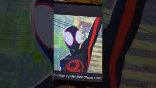 Indian Spiderman Hindi voice by Indian Cricketer shorts acrossthespiderverse spiderman [upl. by Kessler]