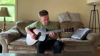 Jake Workman plays a Collings OM2 A Hill Country at Blue Ridge Guitar Camp 2024 [upl. by Leirea186]