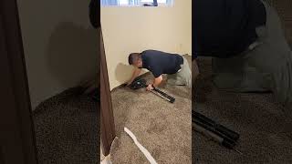 Carpet power stretcher made simple [upl. by Ekal743]