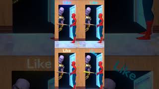 Find 5 Difference  Spiderman Vs Thanos shorts [upl. by Ahsitul]