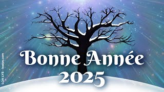 Bonne année 2025  Jolie carte virtuelle  arbre [upl. by Wassyngton340]