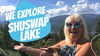 Exploring Shuswap Lake by Boat  Canada [upl. by Nevla313]