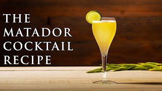 The Matador Tequila Pineapple Summer Cocktail Recipe  Patrón Tequila [upl. by Morganstein]