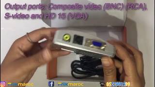 VGA To Video Converter Review [upl. by Anairol]