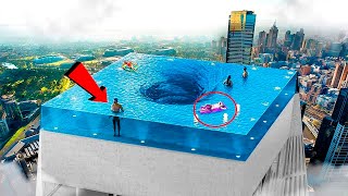 TOP 10 LAS PISCINAS MÁS PELIGROSAS Y TERRORÍFICAS DEL MUNDO [upl. by Enasus725]