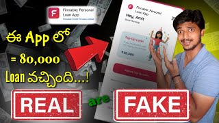 finnable personal loan app Telugu 2023 how to apply personal loan apps best top loan apps [upl. by Ignatz]