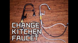 How to replace kitchen faucet SK5001PA [upl. by Irep300]