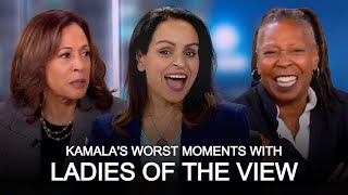 Lefties losing it Kamalas top six worst moments on The View [upl. by Atiuqer]