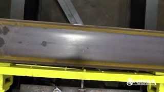 Bushwick Metals LLC Cambering Steel Beams [upl. by Arim]