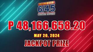 LIVE PCSO 900 PM Lotto Draw  May 20 2024 [upl. by Gudrun]