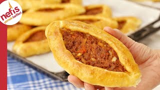 Pidecileri Aratmayan Lezzet 💯 2 Tepsi Dolusu Kıymalı Mini Pide 👌🏻😋 [upl. by Linn]