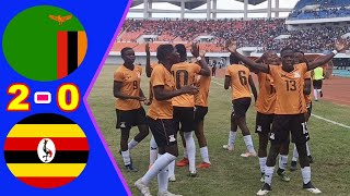 Zambia 🆚 Uganda 2  0 All Goals amp Highlights U17 Womens World Cup Qualifiers 2024 [upl. by Kathye]