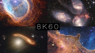 TODAS las imágenes del Telescopio Espacial James Webb en 8K [upl. by Ardnuahc]