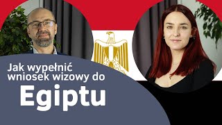 Jak wypełnić wniosek do wizy do Egiptu [upl. by Jollanta33]