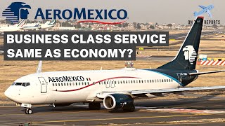 DISAPPOINTING AEROMEXICO BUSINESS CLASS Mexico City to Havana Boeing 737800 TRIP REPORT [upl. by Surazal]