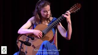 Ana Vidovic  Flute Partita in A minor BWV 1013  J SBach anavidovic classicalguitar jsbach [upl. by Ravilob814]