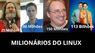 Top 10 Bilionários do LINUX linux [upl. by Fidelity380]