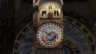 The Prague Astronomical Clock The Oldest One Still in Operation  ساعت نجومی پراگ [upl. by Akenet476]