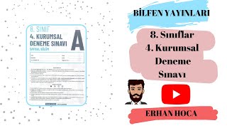 BİLFEN YAYINLARI LGS 4 KURUMSAL DENEME SINAVI [upl. by Crespi64]