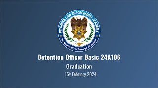 Detention Officer Basic 24A106 [upl. by Chadd]