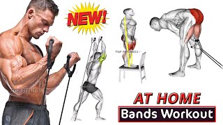 10 Best Resistance Band Workout  full body  10 EFFECTIVE EXERCISES [upl. by Neleag667]