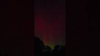 Aurora Borealis over Otisco Indiana 101024 [upl. by Hsaniva364]