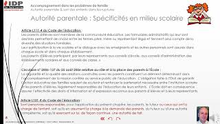 Autorité parentale et sort des enfants dans les ruptures  JAFJEécoleactes usuels [upl. by Ydneh]