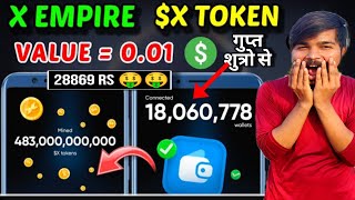 X Empire Listing ValueX Empire X Airdrop D Xempire Withdrawal  X empire X Token Value [upl. by Ut]