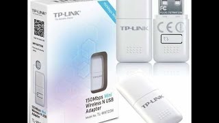 TP LINK TLWN723N 150Mbps mini wireless usb Adapter unboxing [upl. by Khajeh]