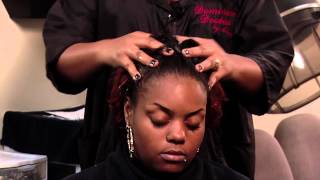 How to Use Coconut Oil as Hair Gel on Biracial Hair  Hair Styling amp Salon Tips [upl. by Hsu]