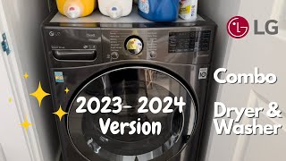 LG Washing Machine Combo Washer amp Dryer Review And How To Use 2023 amp 2024 Version [upl. by Latoya]