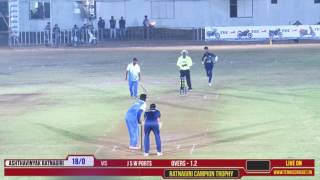 Ashtavinayak Ratnagiri Vs JSW Sports Ratnagiri Champion Trophy 2017 [upl. by Nanny]