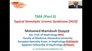 Typical Hemolytic Uremic Syndrome HUS [upl. by Dulcy]