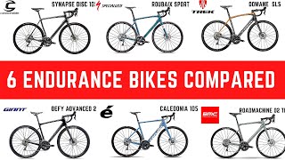 Endurance Road Bikes 2021  Roubaix vs Defy vs Synapse vs Roadmachine vs Caledonia vs Domane [upl. by Jayme]