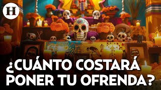 ¡Precios de infarto Esto es lo que costará poner tu ofrenda este Día de Muertos [upl. by Cogan406]