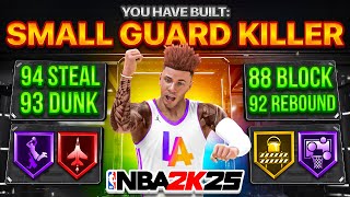 MY OFFICIAL SMALL GUARD KILLER BUILD OF NBA 2K25 [upl. by Ardnikal234]