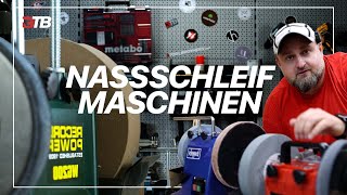 🔥 DAS ist die BESTE NASSSCHLEIFMASCHINE EINHELL vs RECORD POWER amp SCHEPPACH  TEST amp VERGLEICH [upl. by Ellehsyt]