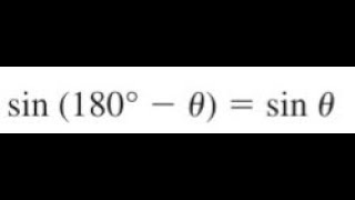 prove sin180  theta  sin theta [upl. by Giulietta]