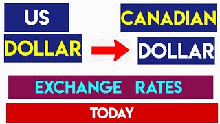 Us Dollar To Canadian Dollar Current Money Exchange Rates Today 14 October 2024 [upl. by Novyart867]