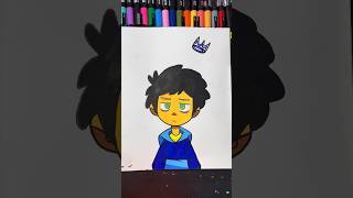 Dibujar un personaje con rotuladores posca arte dibujo shorts posca [upl. by Divadleahcim447]