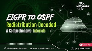 quotEIGRP to OSPF Redistribution Decoded A Comprehensive Tutorialquot [upl. by Geraldina]