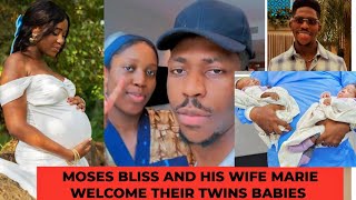 Gospel singer moses bliss amp wife welcome twins babies  Congratulations [upl. by Jozef301]