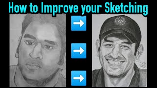 5 Sketching Tips to improve your Art  Draw like a Pro  for beginners in Hindi [upl. by Georgianna675]