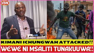 This is Unbeliavable😭Angry Kikuyu Youths Attacks Kimani Ichungwah [upl. by Pendergast]